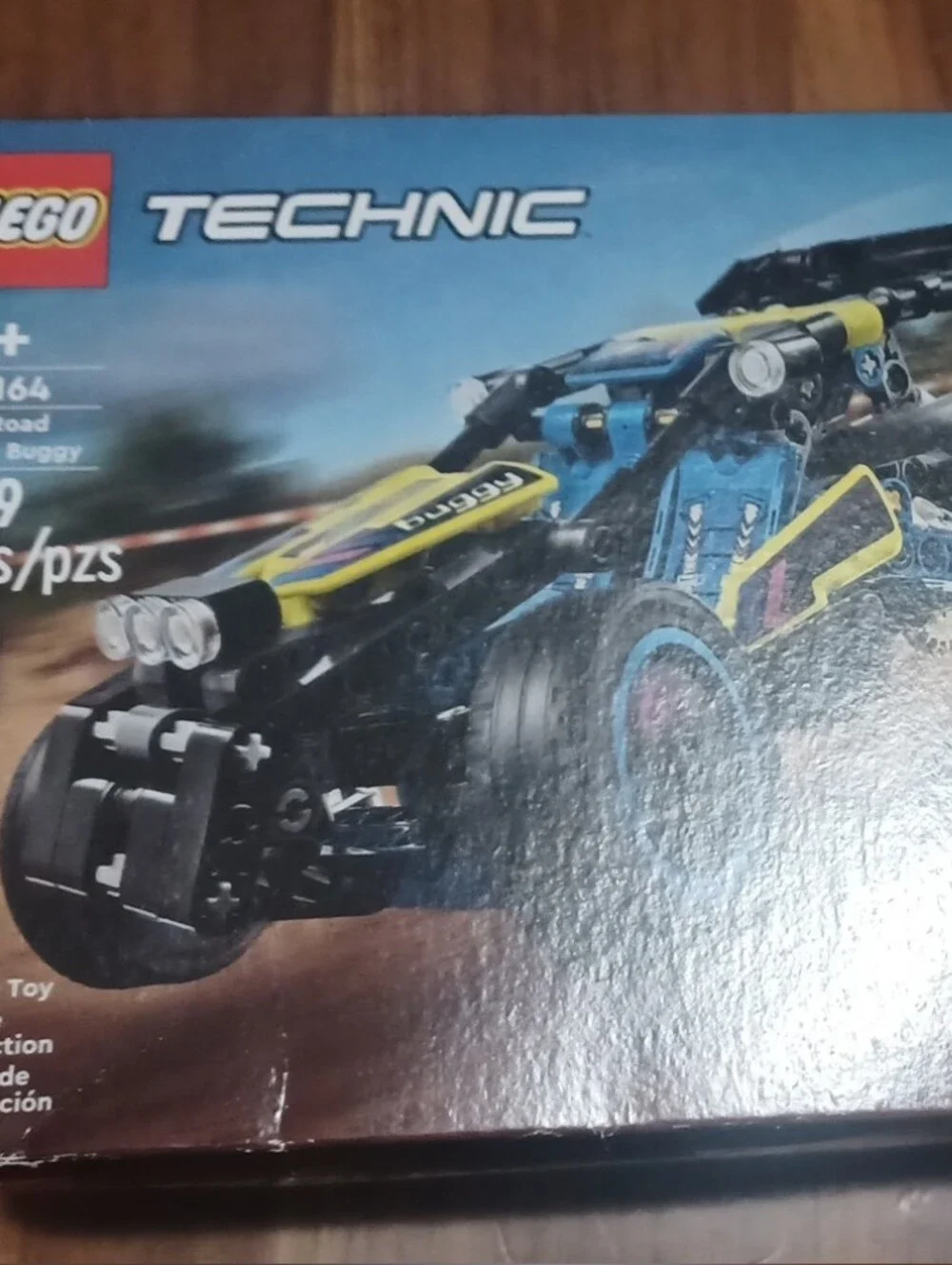 Lego Technic Blue, Yellow & Black Off-Road Buggy